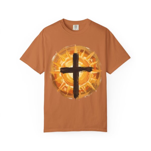 Christian Cross and Sun T-Shirt — Faith Graphic Tee