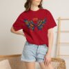 Colorful Angel Wings T-Shirt with Halo — Spiritual Graphic Tee