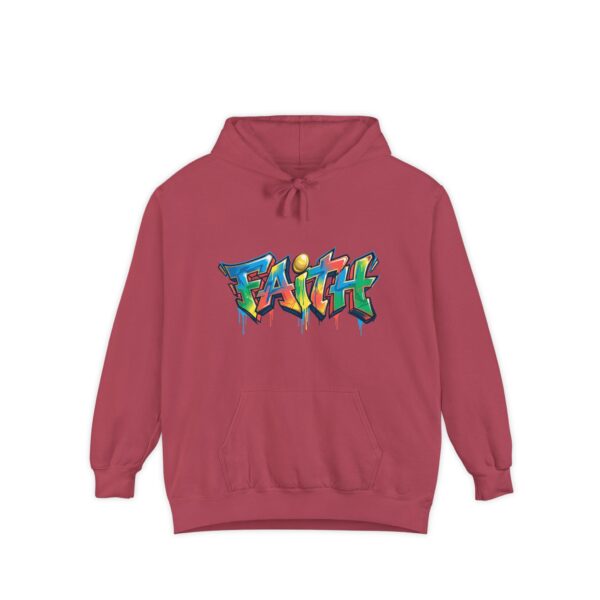Faith Graffiti Hoodie — Bold Colorstreet Urban Pullover