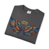 Colorful Angel Wings T-Shirt with Halo — Spiritual Graphic Tee
