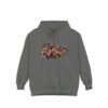 Colorful Lion Hoodie — Abstract Painted Lion Graphic Sweatshirt