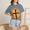 Christian Cross and Sun T-Shirt — Faith Graphic Tee