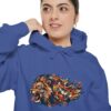 Colorful Lion Hoodie — Abstract Painted Lion Graphic Sweatshirt