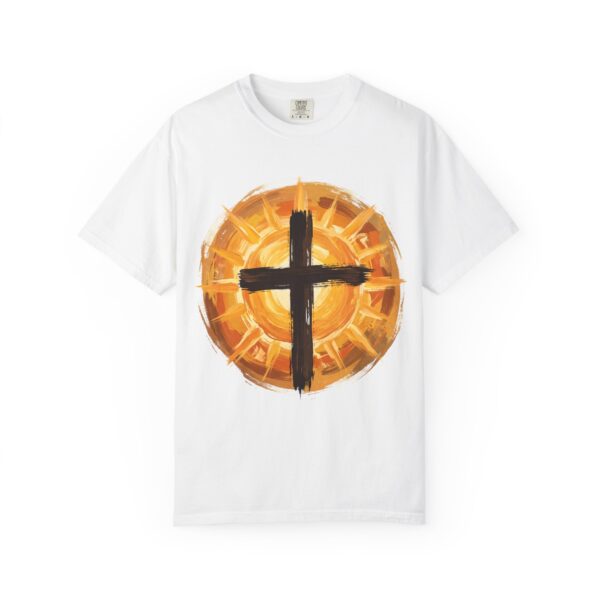 Christian Cross and Sun T-Shirt — Faith Graphic Tee