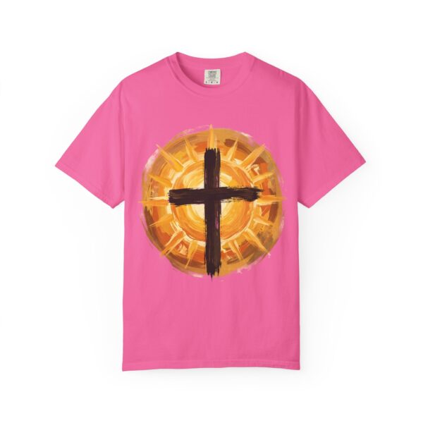 Christian Cross and Sun T-Shirt — Faith Graphic Tee