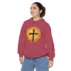 Christian Cross and SunHoodie — Faith Graphic Pullover