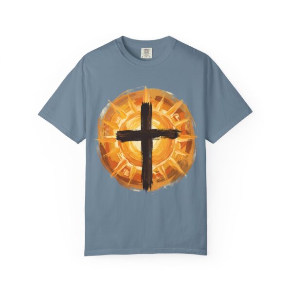 Christian Cross and Sun T-Shirt — Faith Graphic Tee