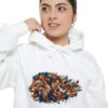 Colorful Lion Hoodie — Abstract Painted Lion Graphic Sweatshirt