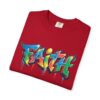 Faith Graffiti T-Shirt — Colorful Street Art Christian Tee