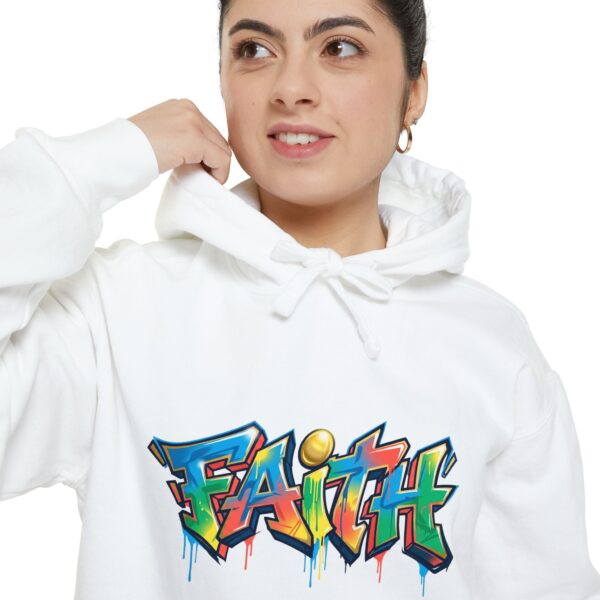 Faith Graffiti Hoodie — Bold Colorstreet Urban Pullover