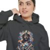 Jesus Portrait Hoodie — Colorful Faith Graphic Pullover