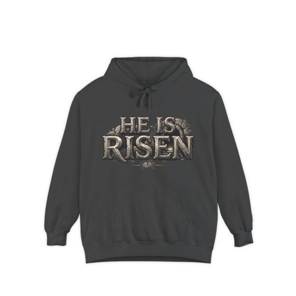 He Is Risen Hoodie — Christian Easter Pullover