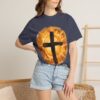 Christian Cross and Sun T-Shirt — Faith Graphic Tee