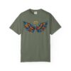 Colorful Angel Wings T-Shirt with Halo — Spiritual Graphic Tee