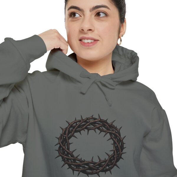 12563081937207109038_2048.jpeg Crown of Thorns Graphic Hoodie — Faith-Inspired Minimalist Pullover