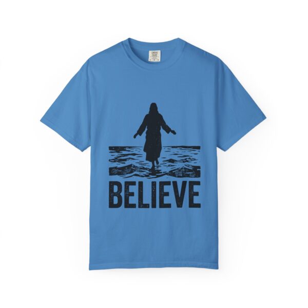 12796364074958659675_2048.jpeg Believe Religious T-Shirt — Faith-Inspired Graphic Tee