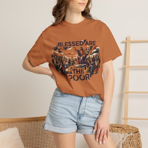 Blessed Are The Poor T-Shirt — Christian Faith Graphic Tee