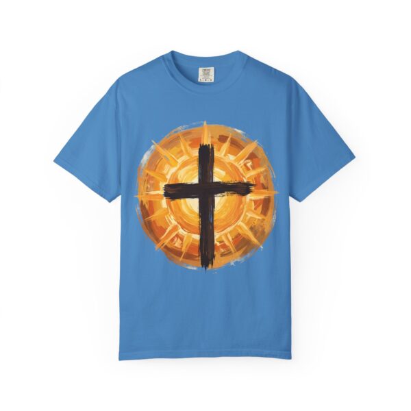 Christian Cross and Sun T-Shirt — Faith Graphic Tee