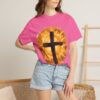 Christian Cross and Sun T-Shirt — Faith Graphic Tee