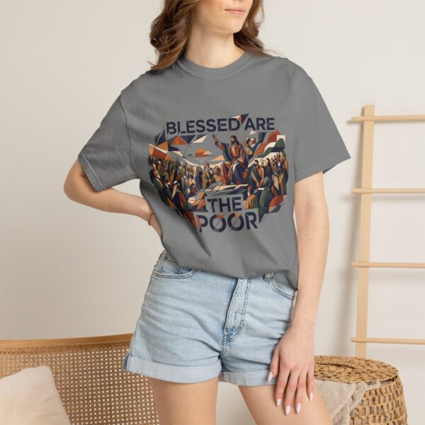 Blessed Are The Poor T-Shirt — Christian Faith Graphic Tee