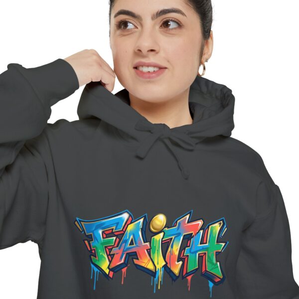Faith Graffiti Hoodie — Bold Colorstreet Urban Pullover