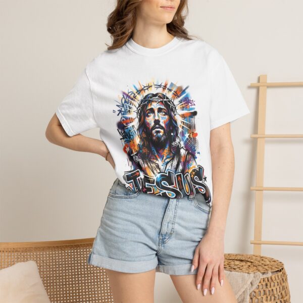 Jesus Graffiti T-Shirt — Urban Christian Streetwear Tee