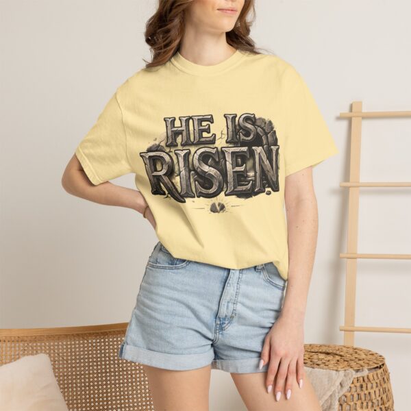 He Is Risen T-Shirt — Religious Christian Tee
