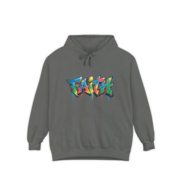 Faith Graffiti Hoodie — Bold Colorstreet Urban Pullover