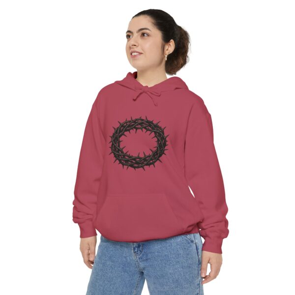 13404694722863329098_2048.jpeg Crown of Thorns Graphic Hoodie — Faith-Inspired Minimalist Pullover