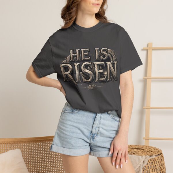 He Is Risen T-Shirt — Religious Christian Tee