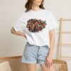 Lion Head Graphic T-Shirt — Colorful Abstract Mane Tee