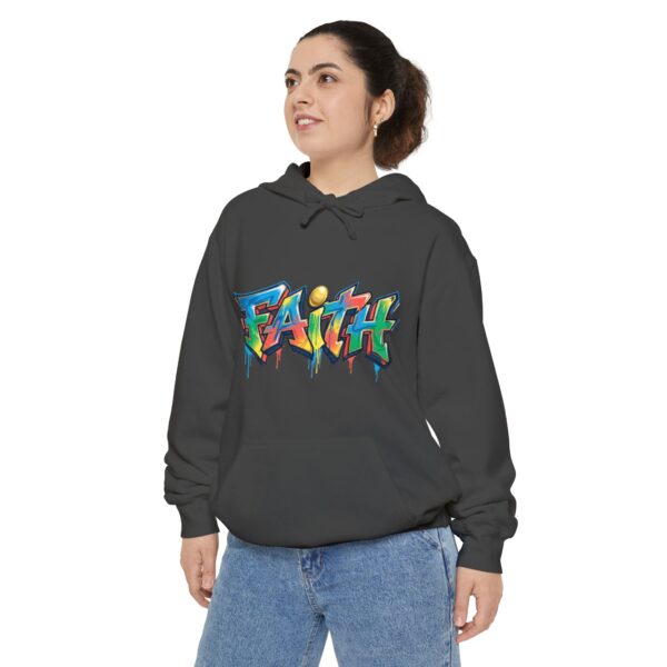 Faith Graffiti Hoodie — Bold Colorstreet Urban Pullover