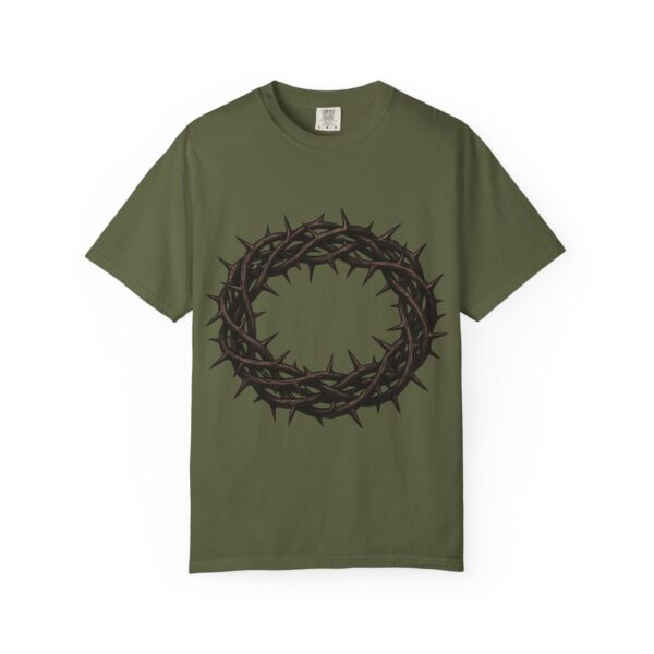 Crown of Thorns Graphic T-Shirt — Minimal Religious Symbol Tee