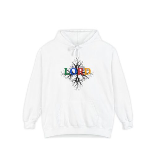Lord Roots Hoodie — Colorful Tree of Life Christian Pullover