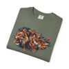 Lion Head Graphic T-Shirt — Colorful Abstract Mane Tee