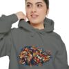 Colorful Lion Hoodie — Abstract Painted Lion Graphic Sweatshirt