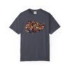 Lion Head Graphic T-Shirt — Colorful Abstract Mane Tee