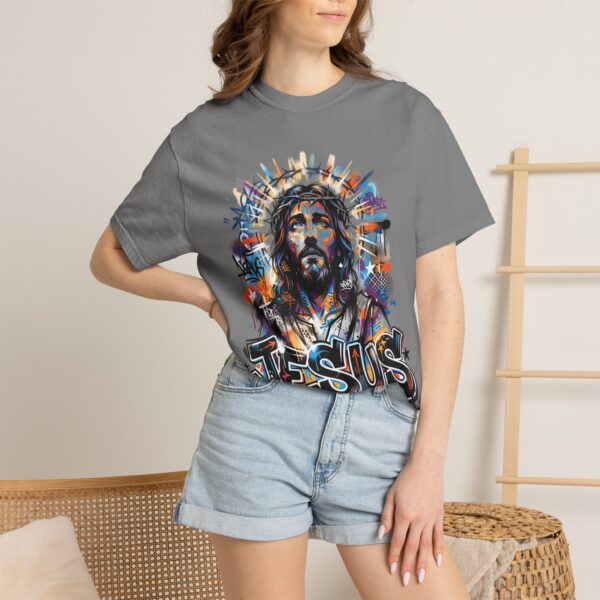 Jesus Graffiti T-Shirt — Urban Christian Streetwear Tee