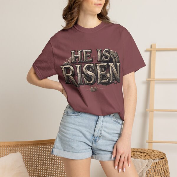 He Is Risen T-Shirt — Religious Christian Tee