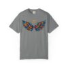 Colorful Angel Wings T-Shirt with Halo — Spiritual Graphic Tee