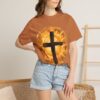 Christian Cross and Sun T-Shirt — Faith Graphic Tee