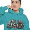 He Is Risen Hoodie — Christian Easter Pullover