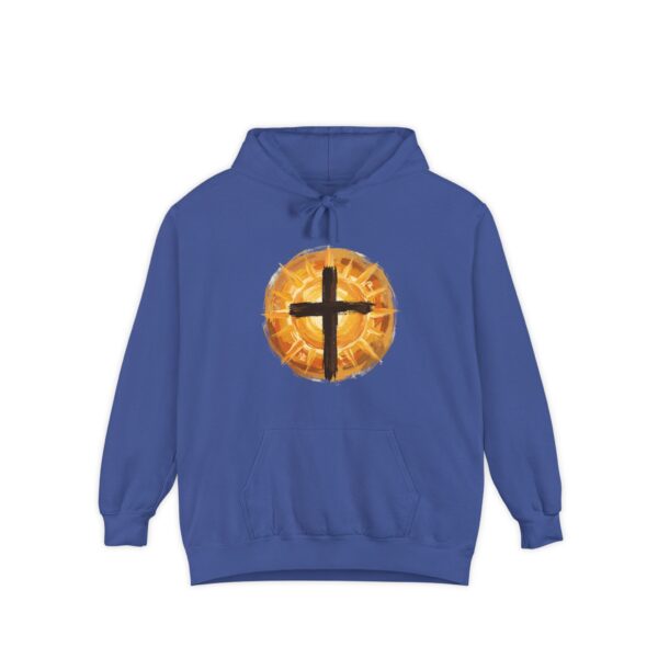 Christian Cross and SunHoodie — Faith Graphic Pullover