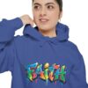 Faith Graffiti Hoodie — Bold Colorstreet Urban Pullover