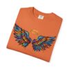 Colorful Angel Wings T-Shirt with Halo — Spiritual Graphic Tee