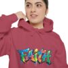 Faith Graffiti Hoodie — Bold Colorstreet Urban Pullover