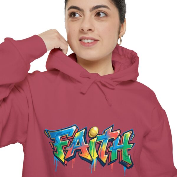 Faith Graffiti Hoodie — Bold Colorstreet Urban Pullover