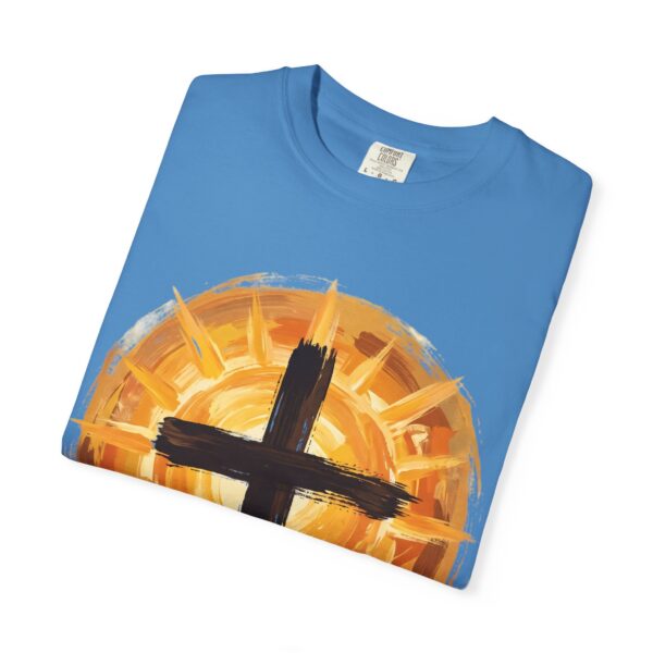 Christian Cross and Sun T-Shirt — Faith Graphic Tee