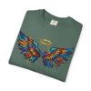 Colorful Angel Wings T-Shirt with Halo — Spiritual Graphic Tee