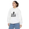 Believe Jesus Walks on Water Hoodie — Vintage Graphic Hoodie